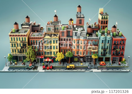 lego city buildings toy town 117201326