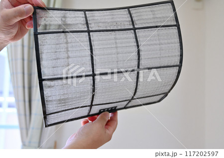 エアコンフィルター清掃　クーラー　除湿　暖房　冷房 117202597