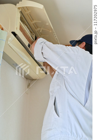 エアコンのメンテナンス　設置工事　点検　清掃　 117202975