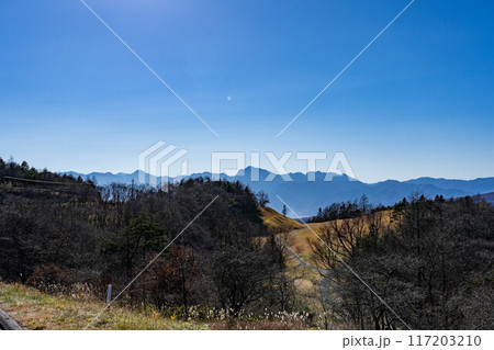 秋空の清里展望台 秋空の清里展望台 117203210