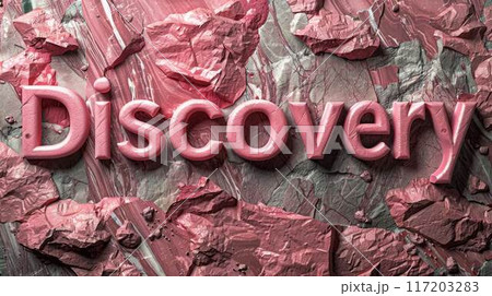 Rose Marble Innovation and breakthrough concept art poster. 117203283