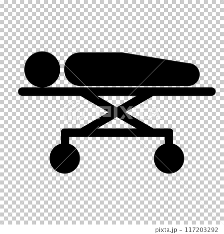 擔架上的人的象形圖 擔架上的人的象形圖 117203292