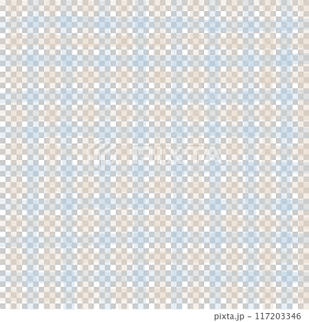 Blue Beige Gingham Check Hand Drawn Background Overlay Blue Beige Gingham Check Hand Drawn Background Overlay 117203346
