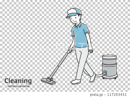 房屋清潔工吸塵 117203431