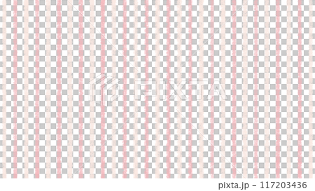 クレヨンで描く、優しい雰囲気のストライプ模様 - かわいい- 16:9 117203436