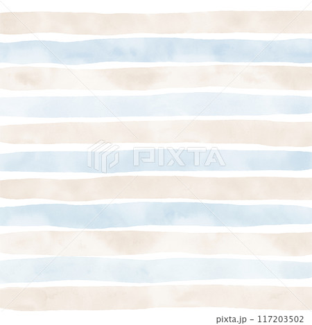 Blue Beige Stripe Hand Drawn Background Overlay Blue Beige Stripe Hand Drawn Background Overlay 117203502