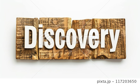 Innovation and breakthrough symbol created in Futuristic Typography. 117203650