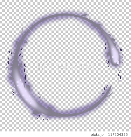 round, frame, spiral 117204336