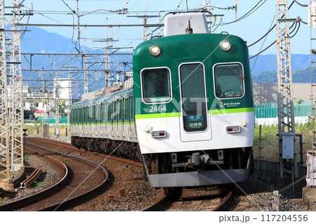 【京阪】2400系 準急（京阪本線：中書島〜淀） 117204556