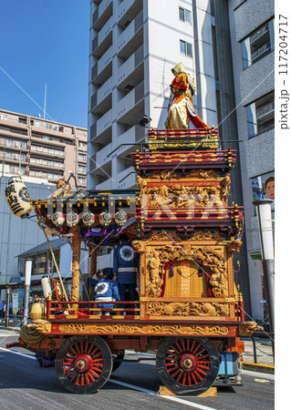 東京都 八王子まつり 下地区・横山町 山車人形「羅陵王」 山車 東京都 八王子まつり 下地区・横山町 山車人形「羅陵王」 山車 117204717