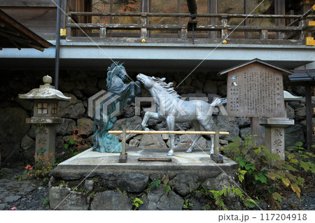 京都　貴船神社　絵馬発祥の神社 117204918