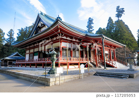 世界遺産　天台宗総本山　東塔比叡山延暦寺　大講堂 117205053
