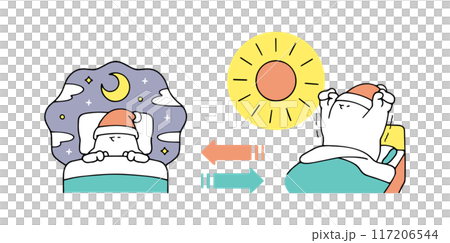 一個晚上睡覺早上醒來的人 117206544
