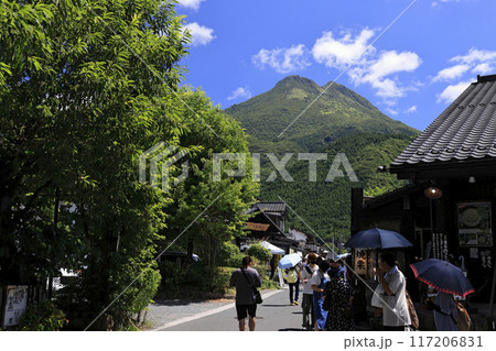 夏の由布院　湯の坪街道 117206831