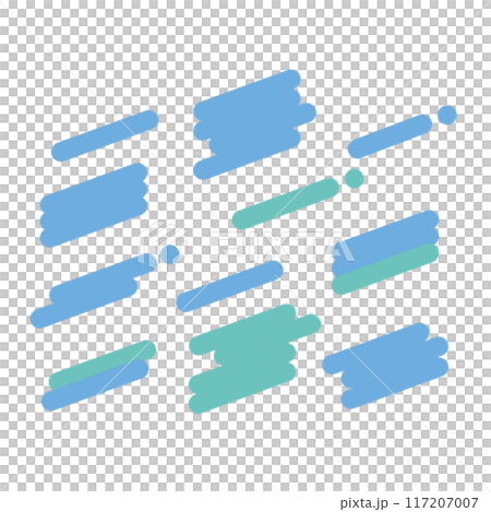 Diagonal line illustration set 117207007