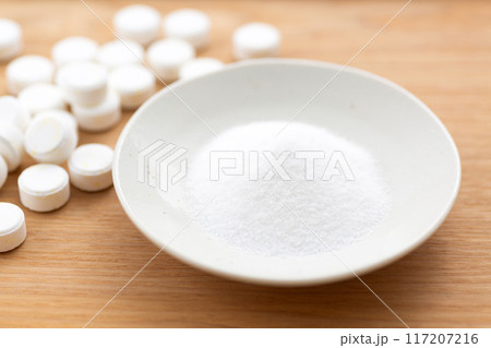 経口補水液の粉末と塩分補給タブレット 経口補水液の粉末と塩分補給タブレット 117207216