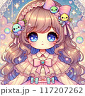 可愛い少女 117207262