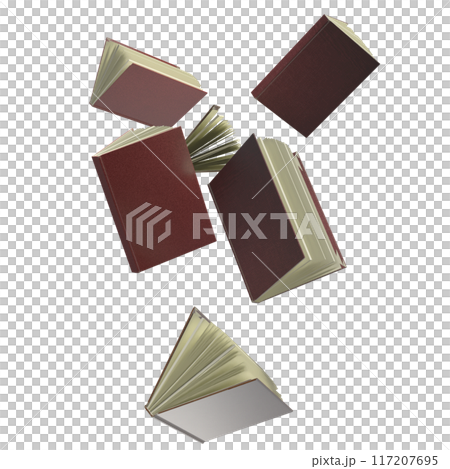 The Book drop in air for education or library concept 3d rendering. The Book drop in air for education or library concept 3d rendering. 117207695