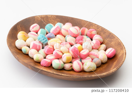 カラフルで可愛い手まり麩 117208410
