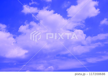 爽やかな青空(背景素材) 117208686