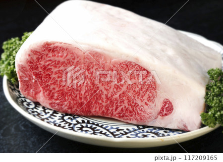 新鮮なA5ランク牛肉 117209165