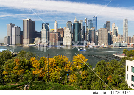 New York City skyline 117209374