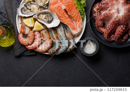 Seafood Platter Delight 117209633