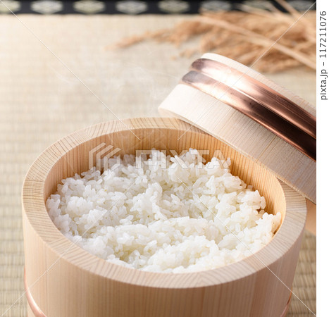 江戸おひつ （ 木製おひつ ）保存するだけでお米がツヤツヤふっくららおいしい炊き立てご飯 117211076