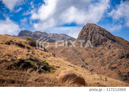 Andringitra national park,mountain landscape, Madagascar wilderness landscape 117212069