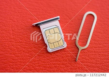 SIM　イジェクトピン　カードトレイ 117212442