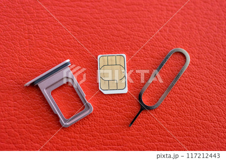 SIM　イジェクトピン　カードトレイ 117212443