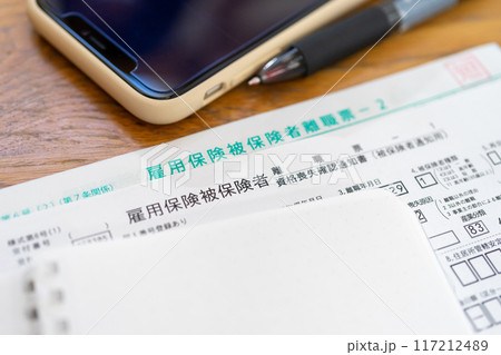 雇用保険被保険者離職票 117212489