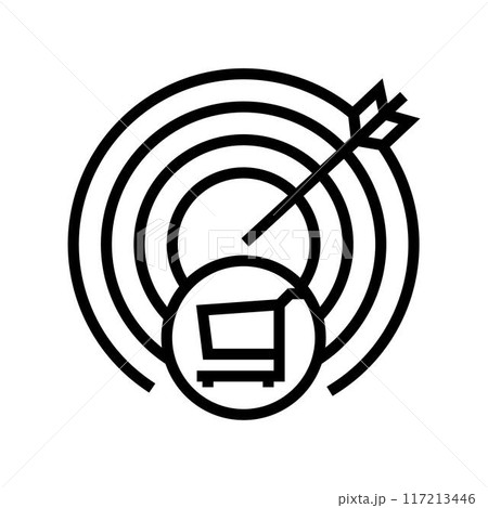 purchase intention consumer behavior line icon vector illustration purchase intention consumer behavior line icon vector illustration 117213446