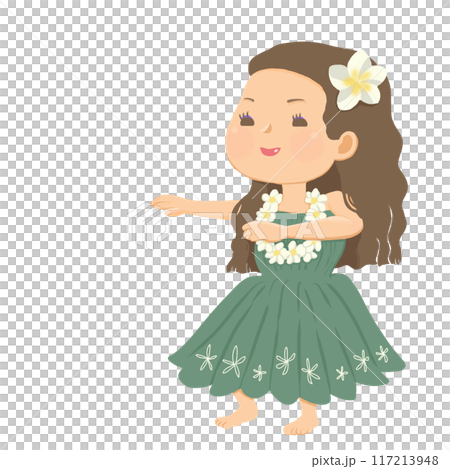 Hula dancer 117213948