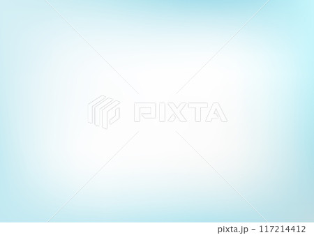 淡い水色のグラデーション背景素材 淡い水色のグラデーション背景素材 117214412