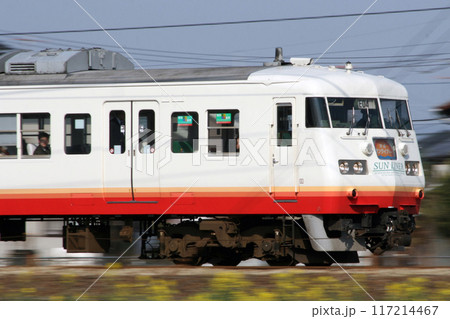 山陽本線117系:快速サンライナー(岡山⇔福山) 山陽本線117系:快速サンライナー(岡山⇔福山) 117214467