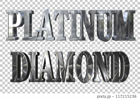 3DCG立體角色“PLATINUM、DIAMOND” 117215236