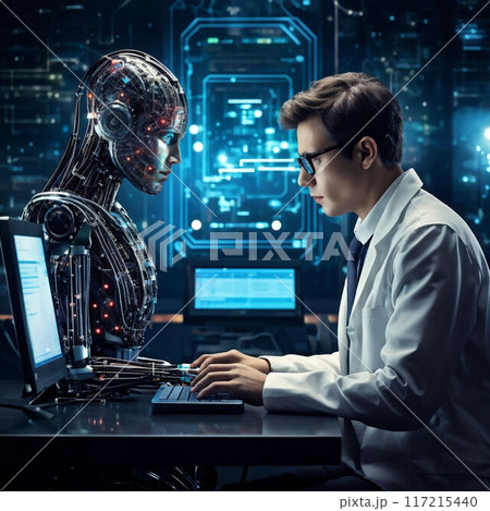 The relationship between the programmer and computing. Imaginary control over processes in virtual environment. 117215440