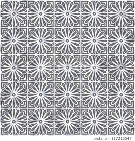 銀菊花圖案 銀菊花圖案 117216547