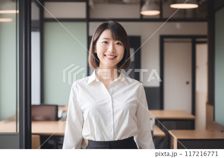 日本の働く女性 117216771
