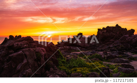 十六羅漢岩・夕景 十六羅漢岩・夕景 117217105