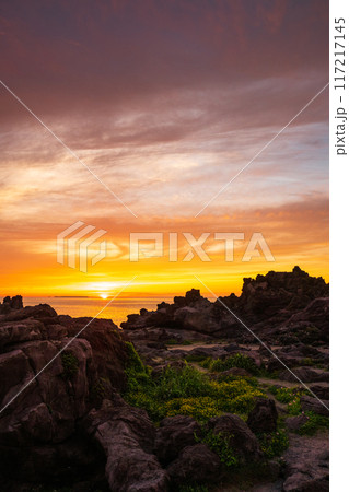 十六羅漢岩・夕景 十六羅漢岩・夕景 117217145