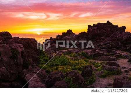 十六羅漢岩・夕景 十六羅漢岩・夕景 117217202