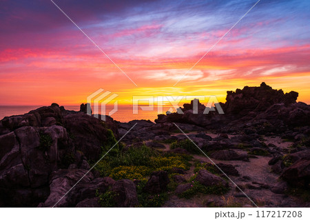 十六羅漢岩・夕景 117217208