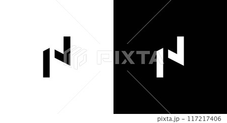 Simple and unique N  logo design 117217406