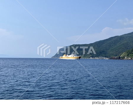 金色の駿河湾フェリー_富士_ GOLDRORD 金色の駿河湾フェリー_富士_ GOLDRORD 117217608