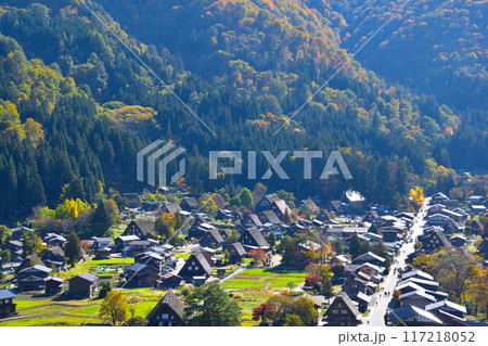秋 白川郷 秋 白川郷 117218052