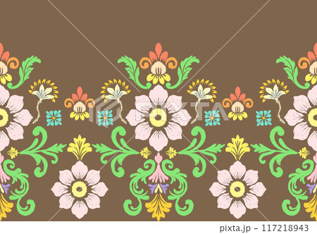 seamless floral pattern  117218943