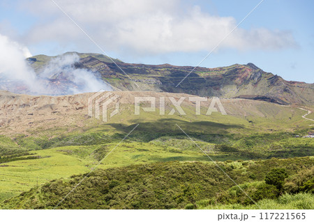 阿蘇中岳の風景 阿蘇中岳の風景 117221565