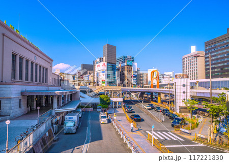 日本の東京都市景観 上野駅などを望む=5日 日本の東京都市景観 上野駅などを望む=5日 117221830